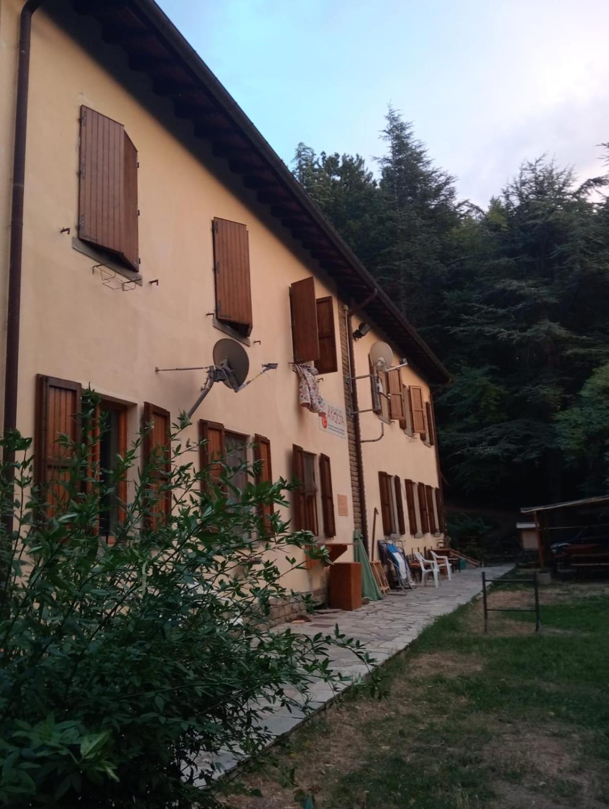 Vila Rifugio Asqua Poppi Exteriér fotografie